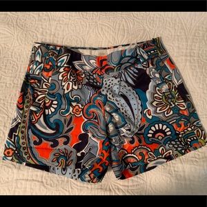 J. Crew bright and colorful shorts